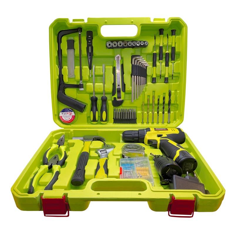 Kit Taladro Inalámbrico 12v (52pcs) Mod. XDC03-1252
